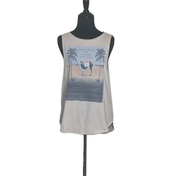 fab'rik sleeveless back detail tank top size Small - Picture 1 of 10